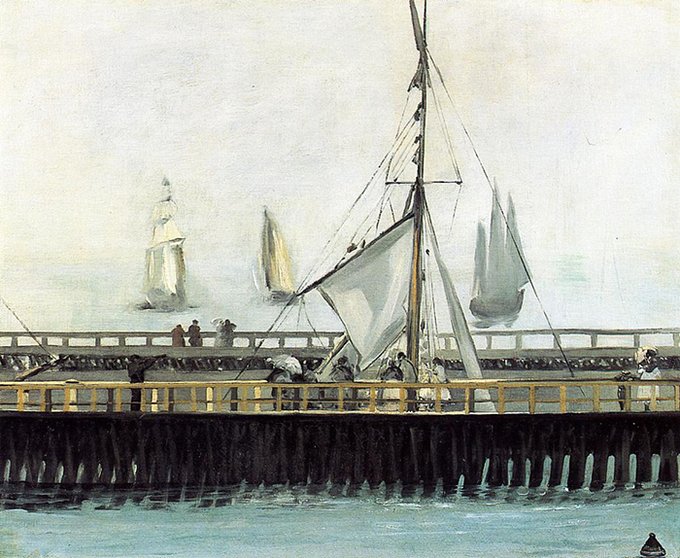 Edouard Manet - Boating 1874 (