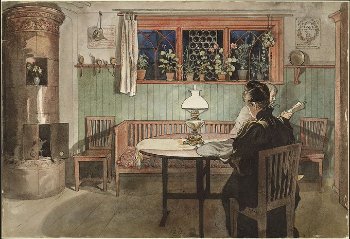 カール・ラーション 1853年5月28日 - 1919年1月22日 - 愛に恋