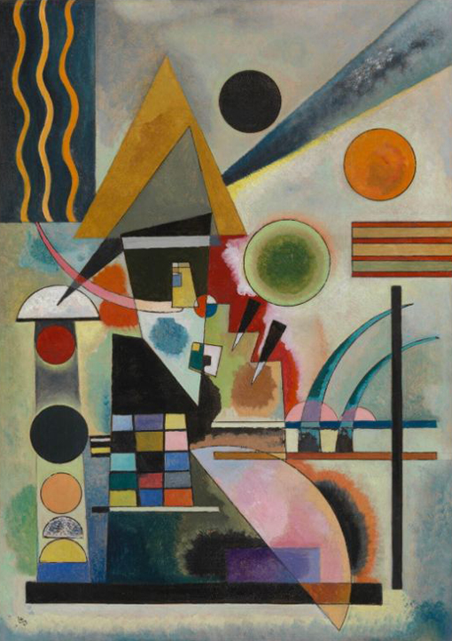 油彩原画 模写 カディンスキー 油彩原画 模写 カディンスキー