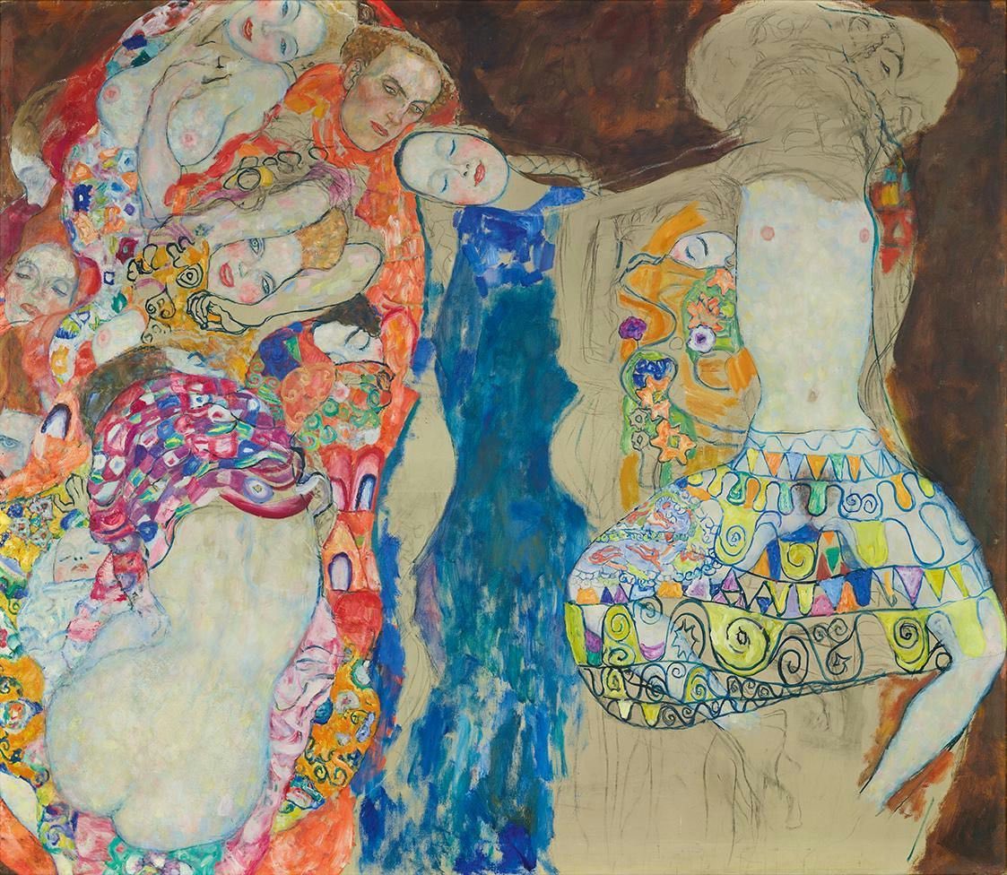限定セール！】 クリムト扇をもつ夫人 絵画 - 絵画