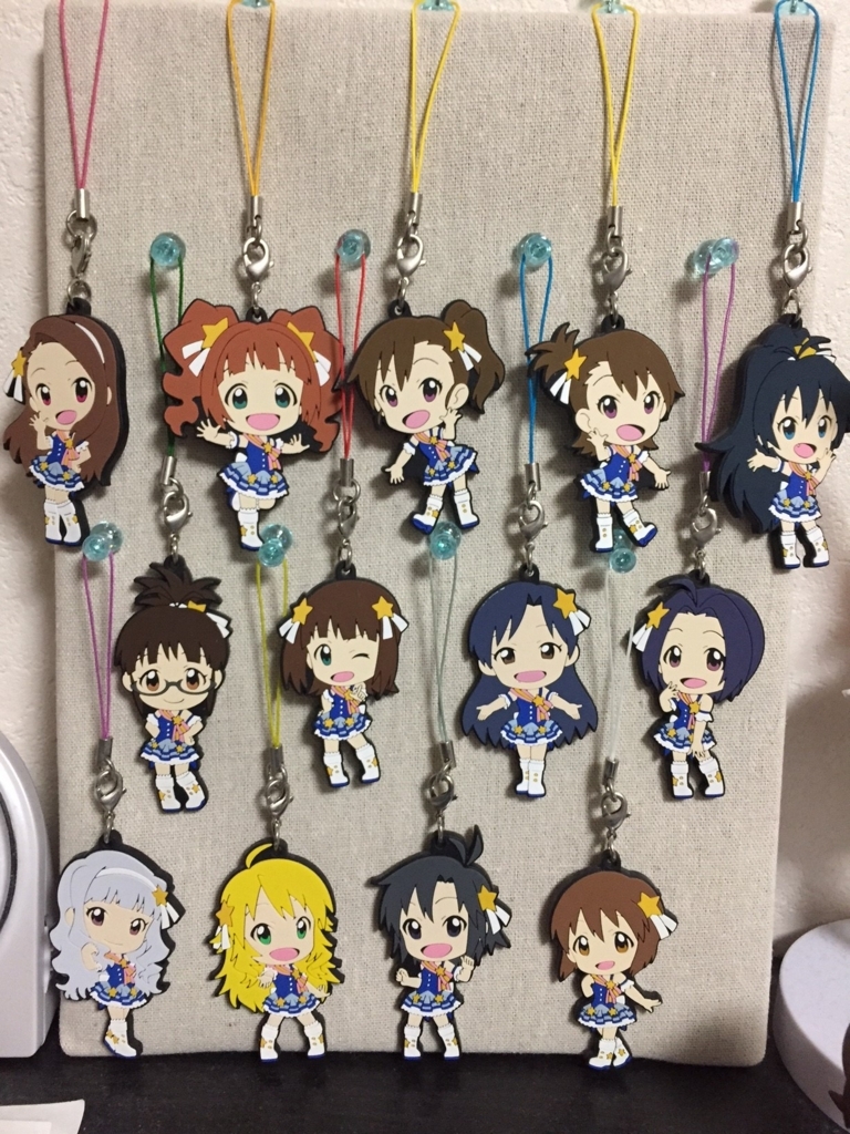 アイマスのグッズ お気に入りのアニマス衣装のラバストを見てくれ かずのブログ