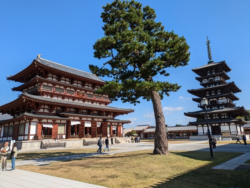 薬師寺_金堂_東塔