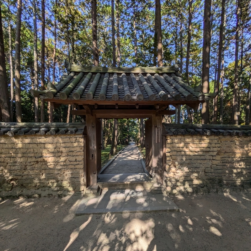 唐招提寺_鑑真和上御廟