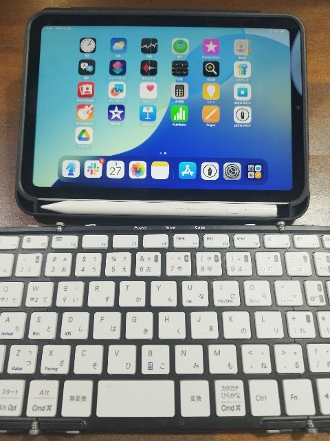 iPad mini（第7世代）」購入。そしてサードパーティ製のペンを