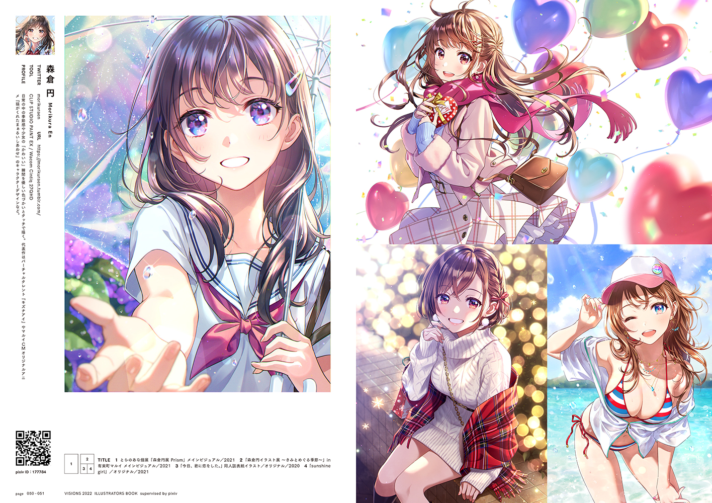 Pixiv監修 3万部突破の異例のイラスト集シリーズ最新刊 イラストレーター170名によるアートブック Visions 22 を11月17日 水 に刊行 ピクシブ株式会社