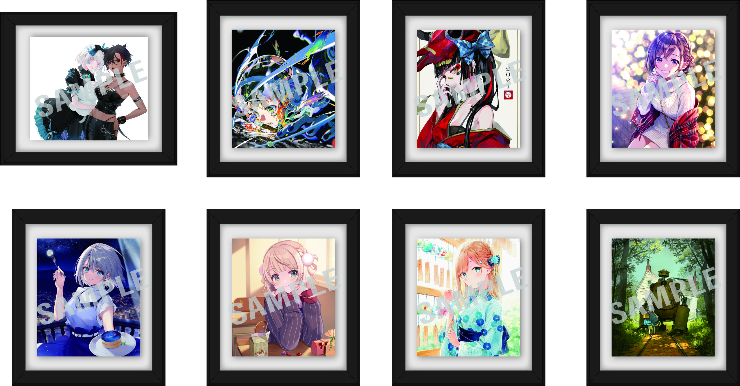 企画展 Ex Visions 22 By Pixiv を全国3都市なんば 渋谷 博多のマルイで開催 旬のイラストレーター約160名の作品を展示 Pixiv監修のアートブック Visions22 の発売を記念 オリジナルグッズの販売も ピクシブ株式会社