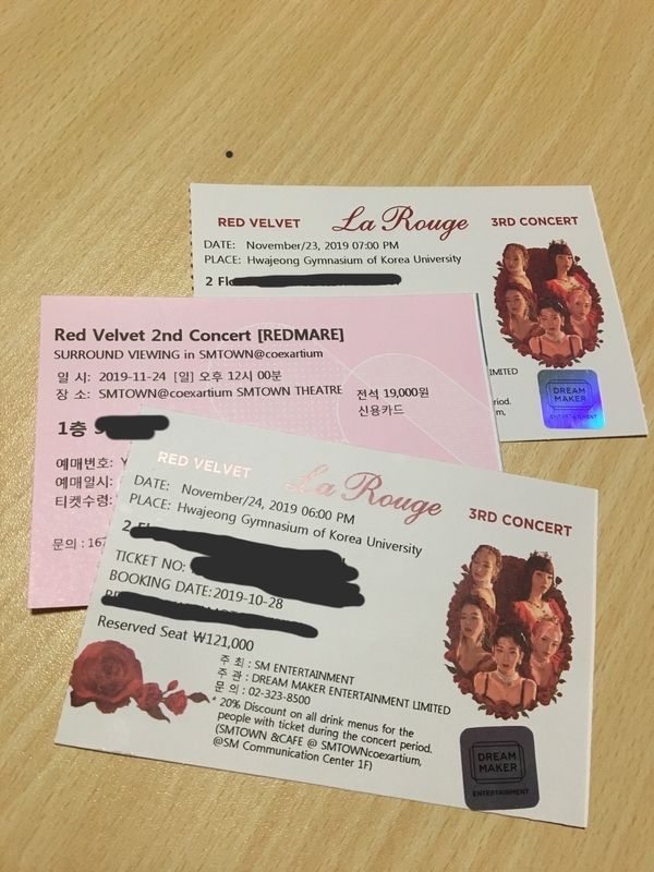RedVelvet La Rougeソウルコン⑥11/24二日目ゆるれぽ - 気が多いあら汁