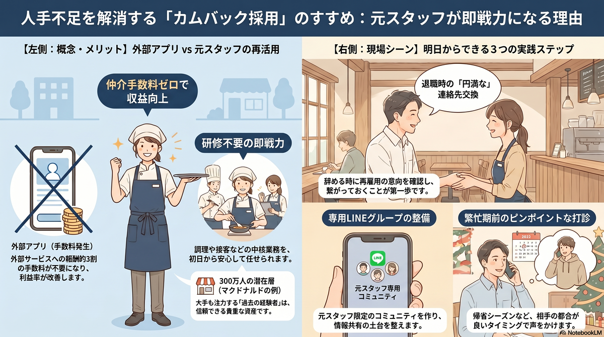 人手不足対策｜マクドナルドに学ぶ