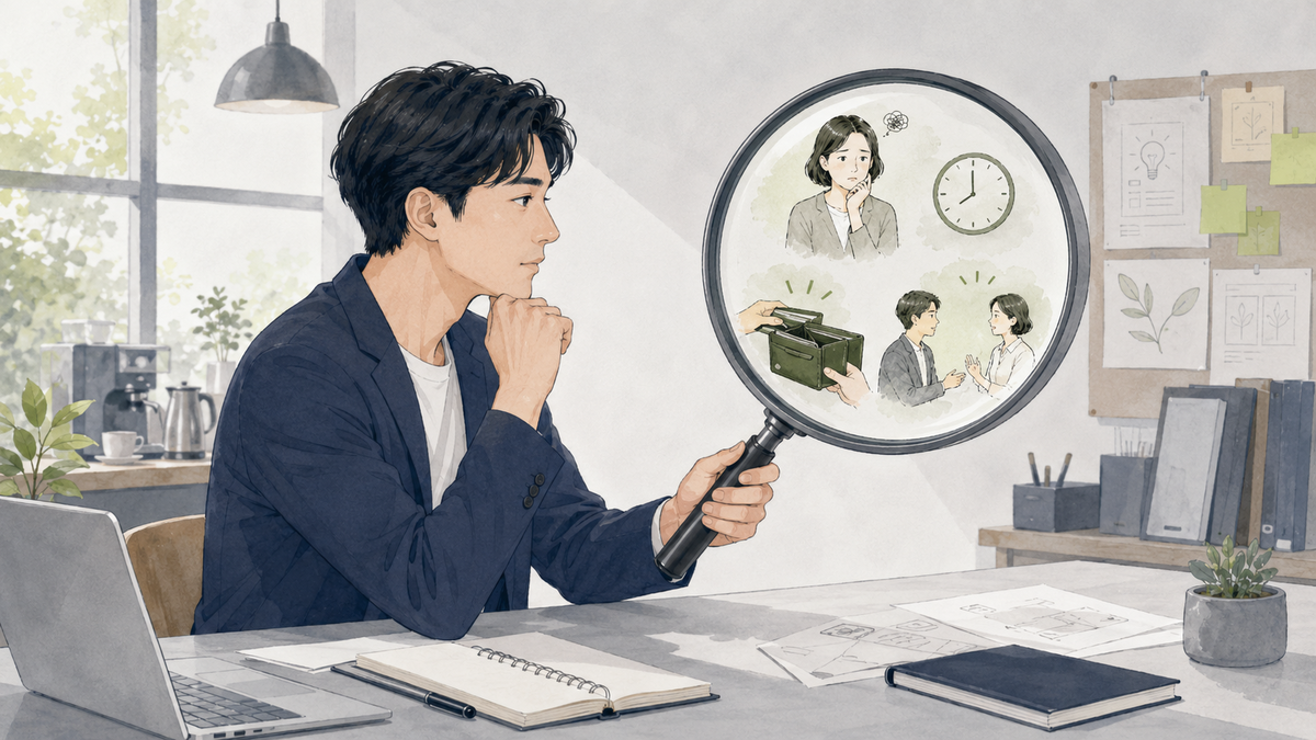 顧客ニーズを考える創業者