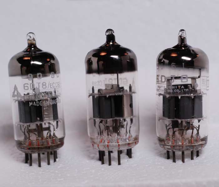 6DJ8 matsushita (Right one is Industrial use)