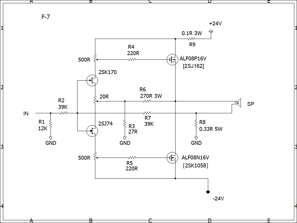 Firstwatt F7 - 虫屋の雑記帖