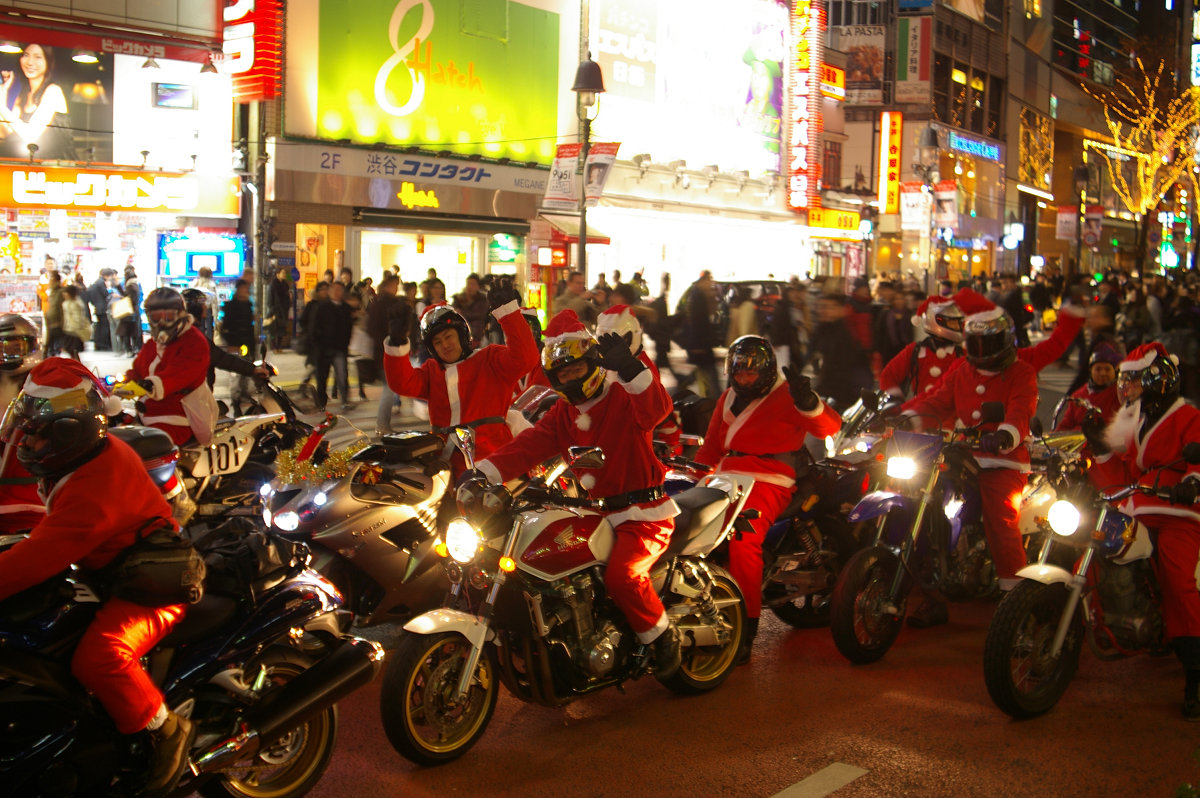 [クリスマス][ｻﾝﾀﾂｰﾘﾝｸﾞ2007][渋谷][Cosina MF 28mm F3.5(MD Mount改]