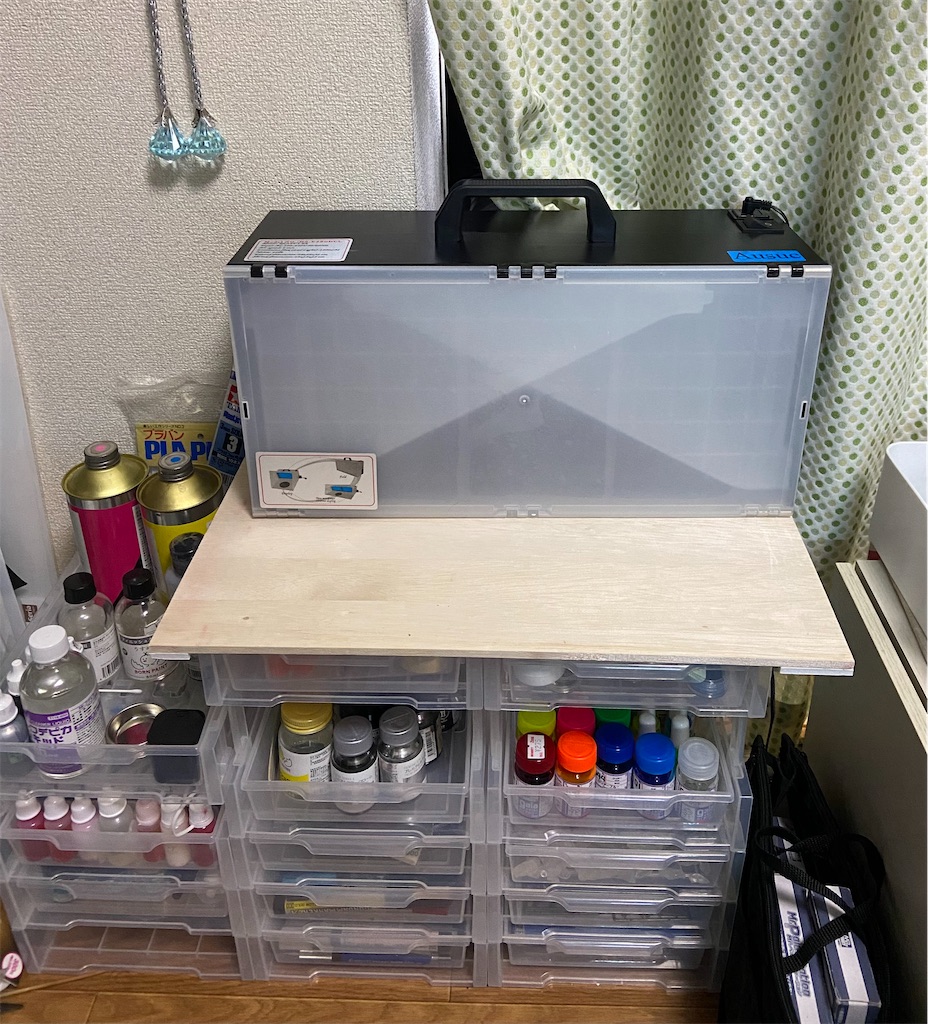 塗装ブース用窓枠アタッチメントを作る🔧(DIY・自作・手作り) - プラ