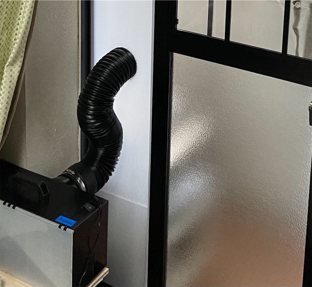 塗装ブース用窓枠アタッチメントを作る🔧(DIY・自作・手作り) - プラ