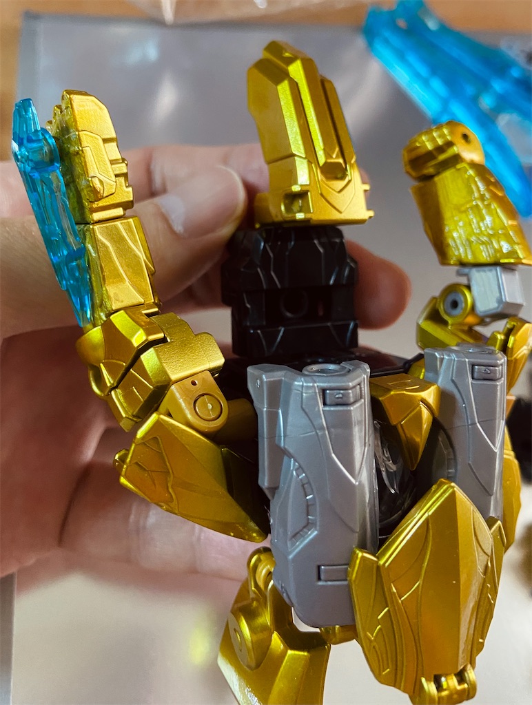 ミニプラ・ゴジュウジャー⑥追塗装の検討 - プラまるの『ミニプラ工房