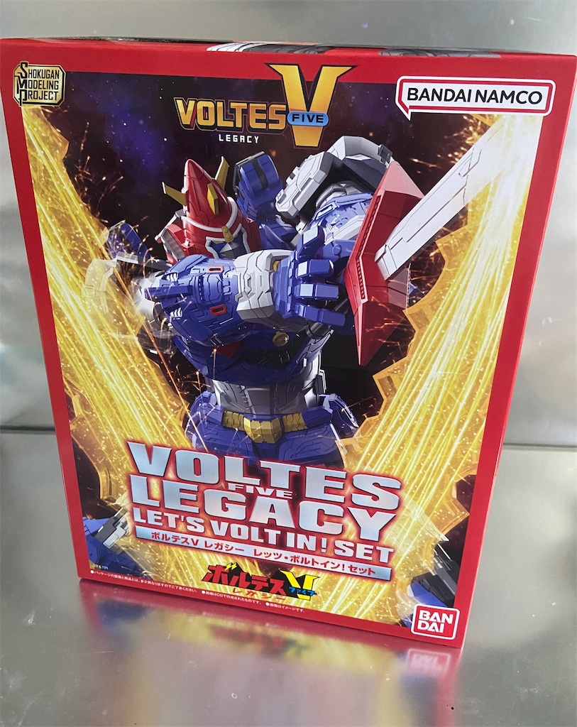 ボルテスⅤレガシー①開封レビュー - プラまるの『ミニプラ工房