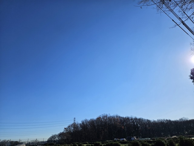 さむいさむい - あおぞら
