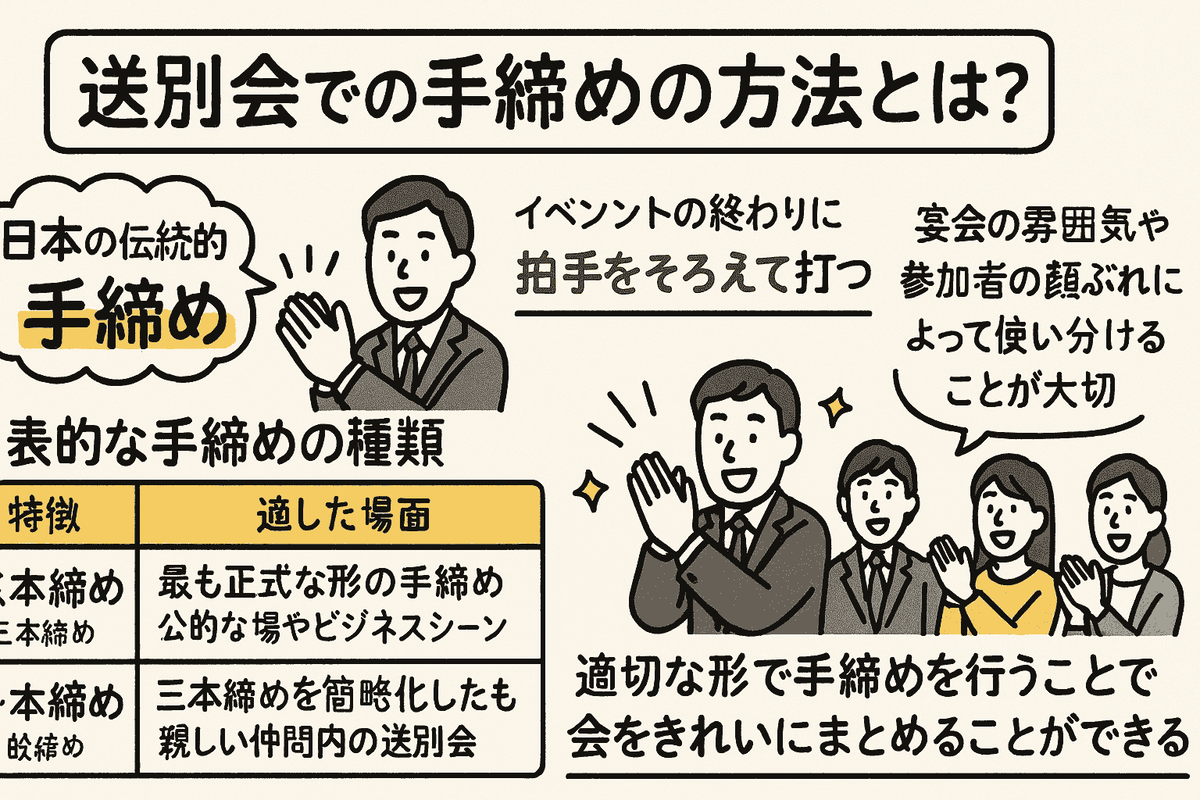 一 丁 締め 挨拶 例文