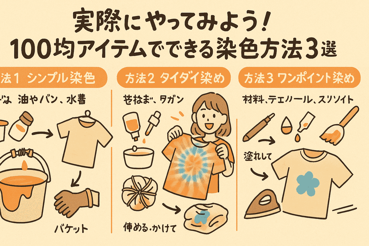 布を染めるならダイソー！色落ちしない100均染色グッズ7選 - oyakudachi’s diary