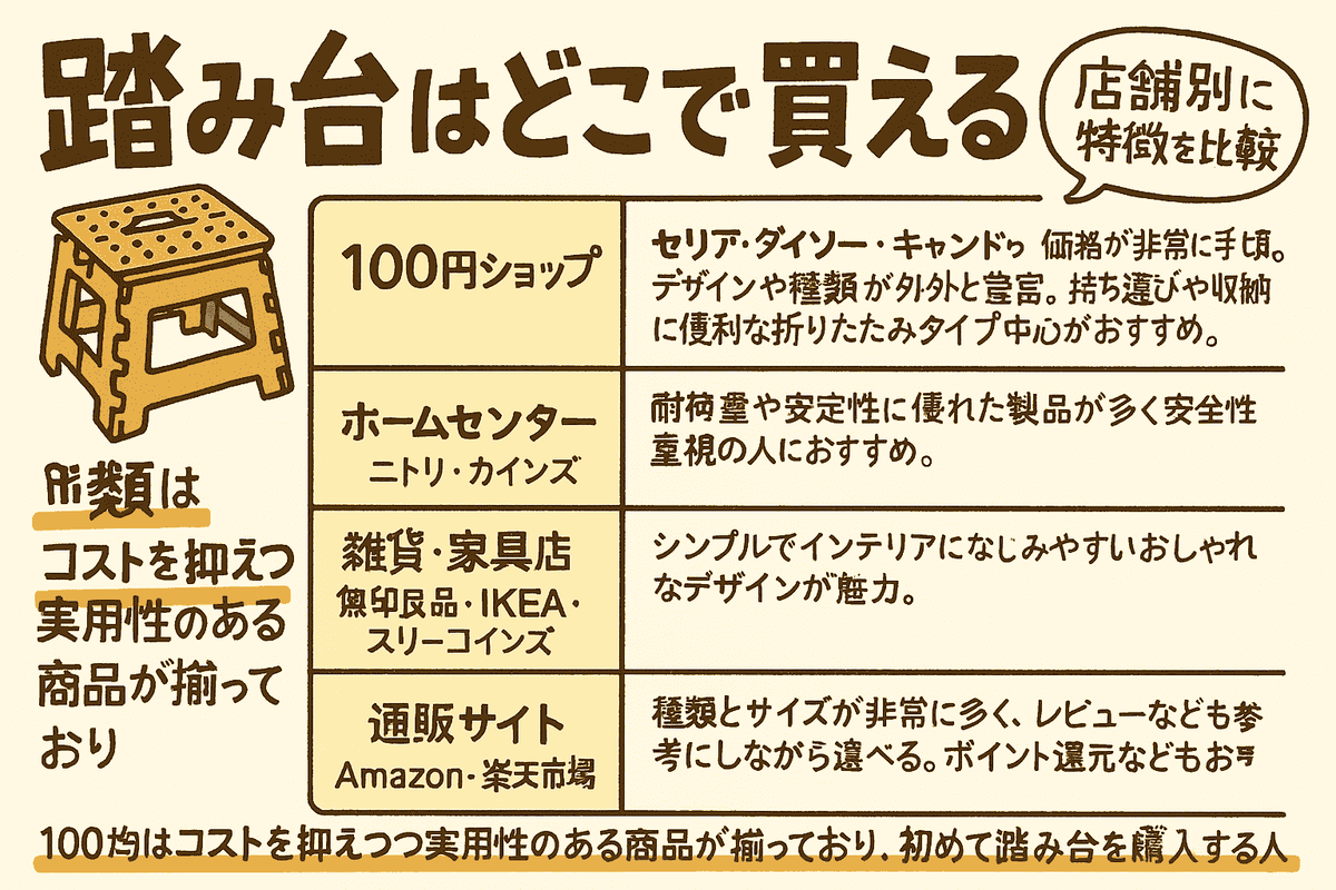 100 均 踏み台 セリア
