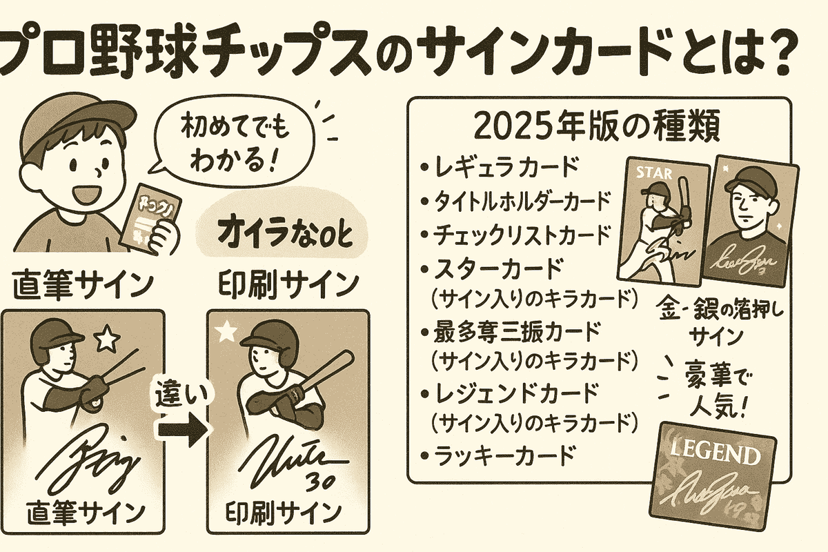 プロ野球チップスのサインカード確率は?高額レアカードを狙う プロ野球チップスのサインカード確率は?高額レアカードを狙う