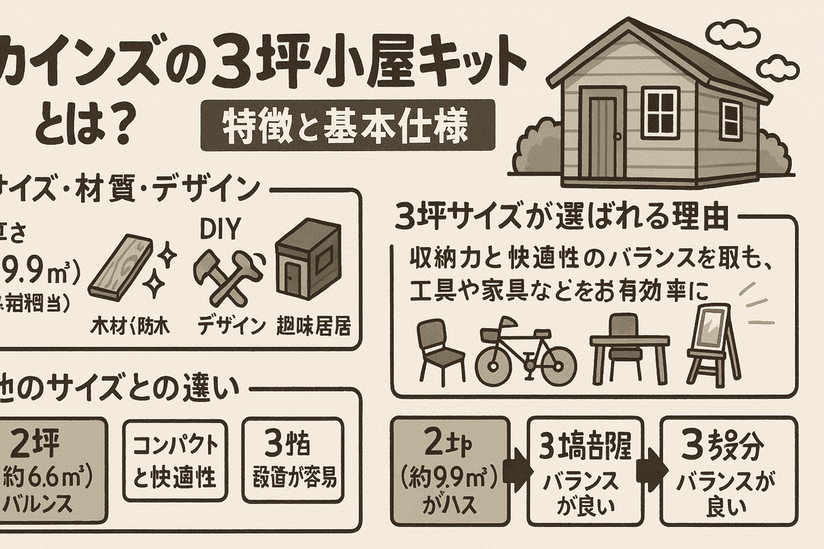 カインズ 小屋 キット