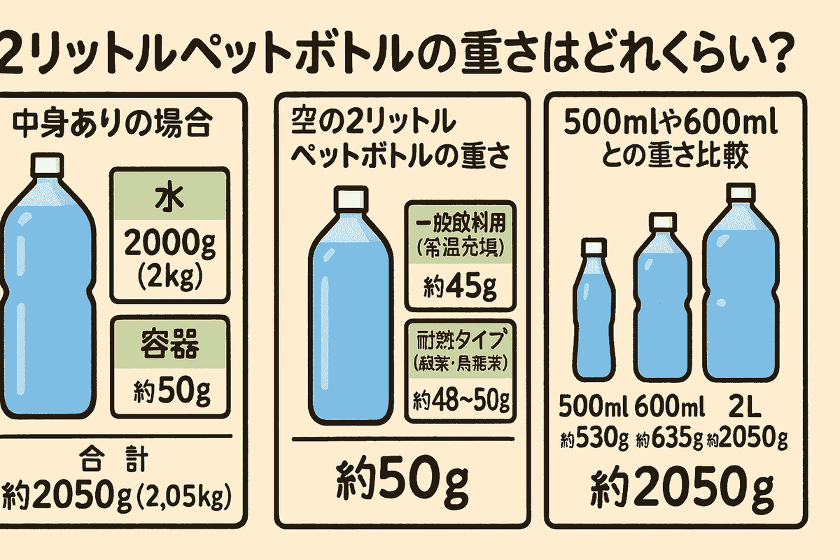 ペット ボトル 何 リットル