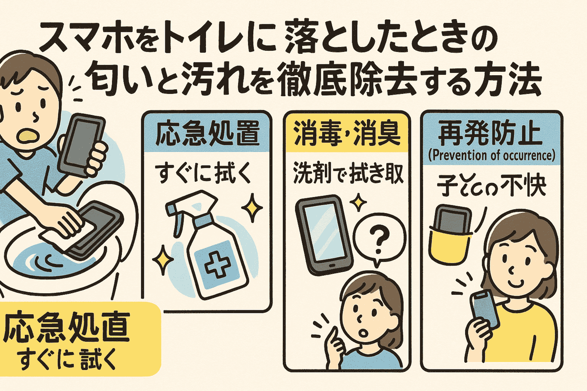 トイレ に 物 を 落とし た 消毒