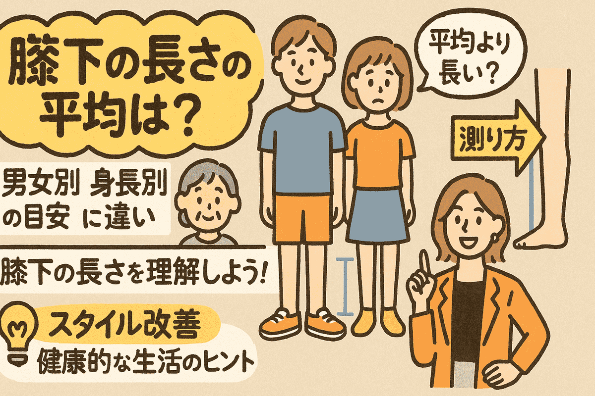 膝下 長 さ 平均