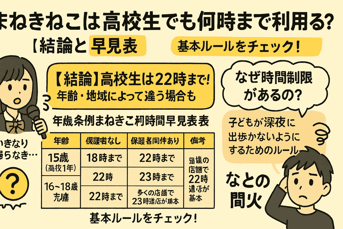 高校生 カラオケ 何時 まで