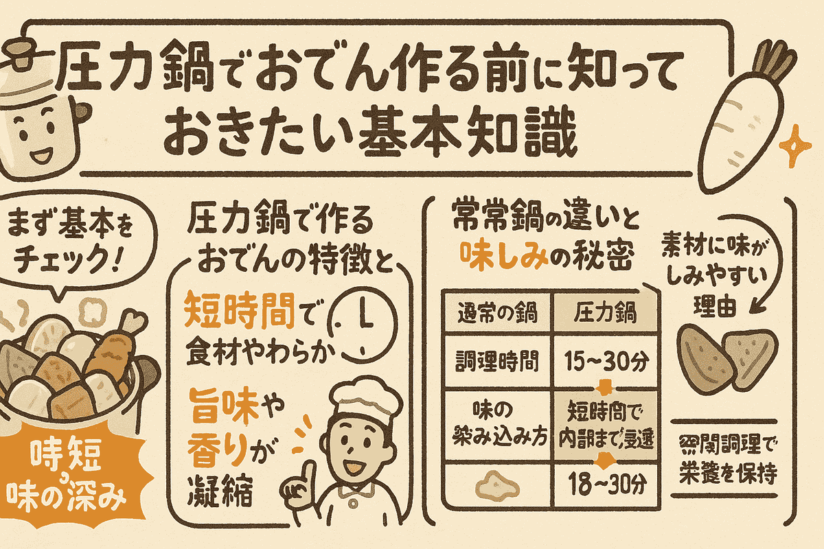 おでん 圧力鍋 入れてはいけないもの