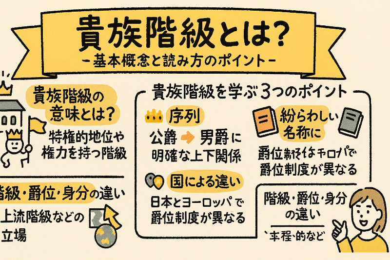 貴族階級の読み方一覧|公爵・侯爵・伯爵の序列と意味を図解でスッキリ解説 - oyakudachi’s diary