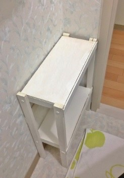 トイレにミニ本棚をｄｉｙ Pno2 S Diary