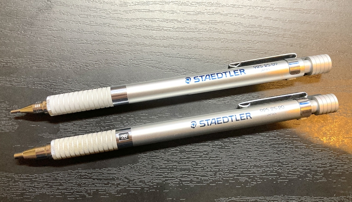 ステッドラー 925 25(0.9mm & 2.0mm)」の描き心地をレビューし ステッドラー 925 25(0.9mm & 2.0mm)」の描き心地をレビューし