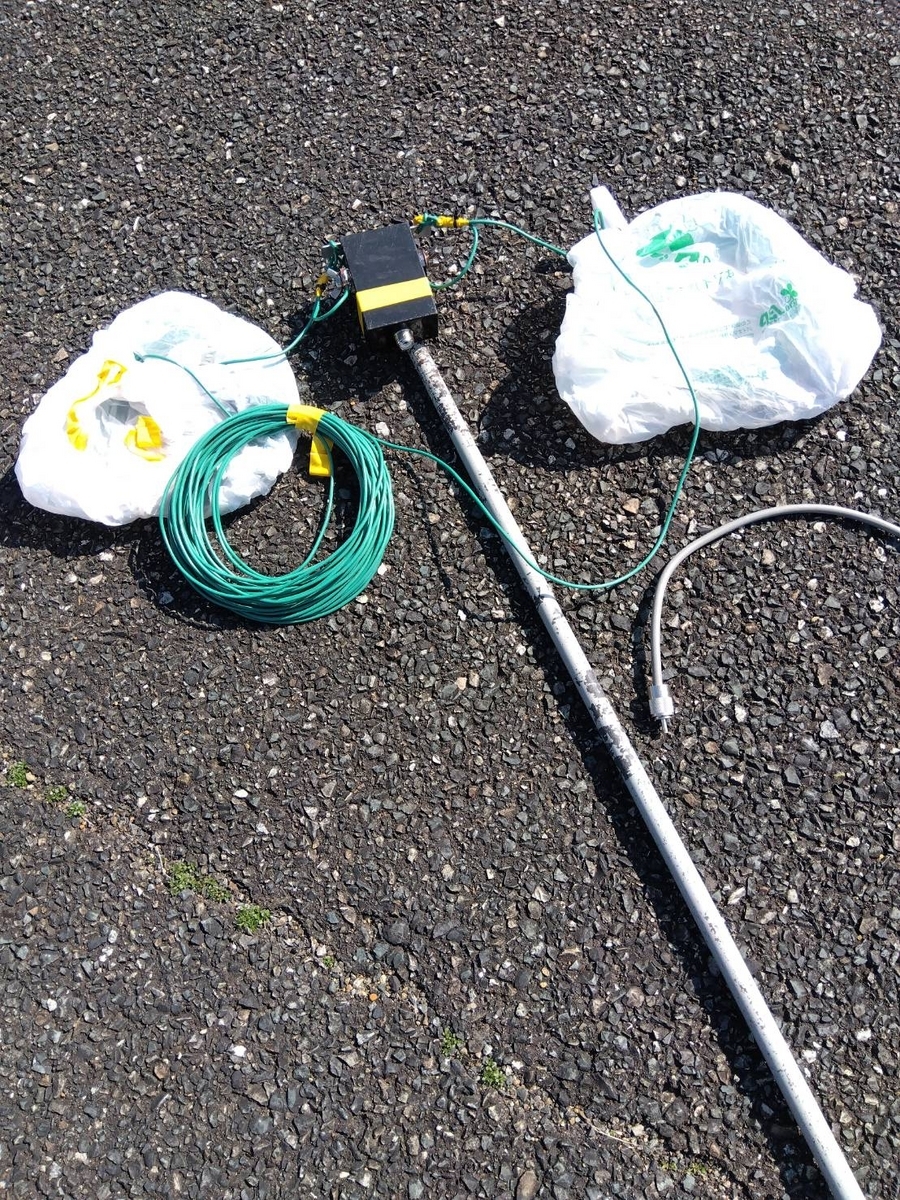 アマチュア無線移動運用セット（アンテナ7MHz) アマチュア無線移動運用セット（アンテナ7MHz) アマチュア無線