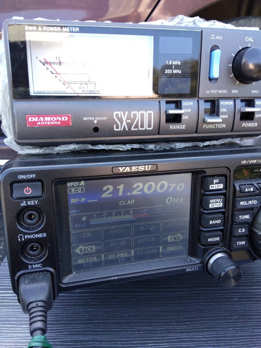 アマチュア無線移動運用セット（アンテナ7MHz) 工具いらずの簡単調整で移動運用に最適!!＞第一電波工業、7MHz帯V型