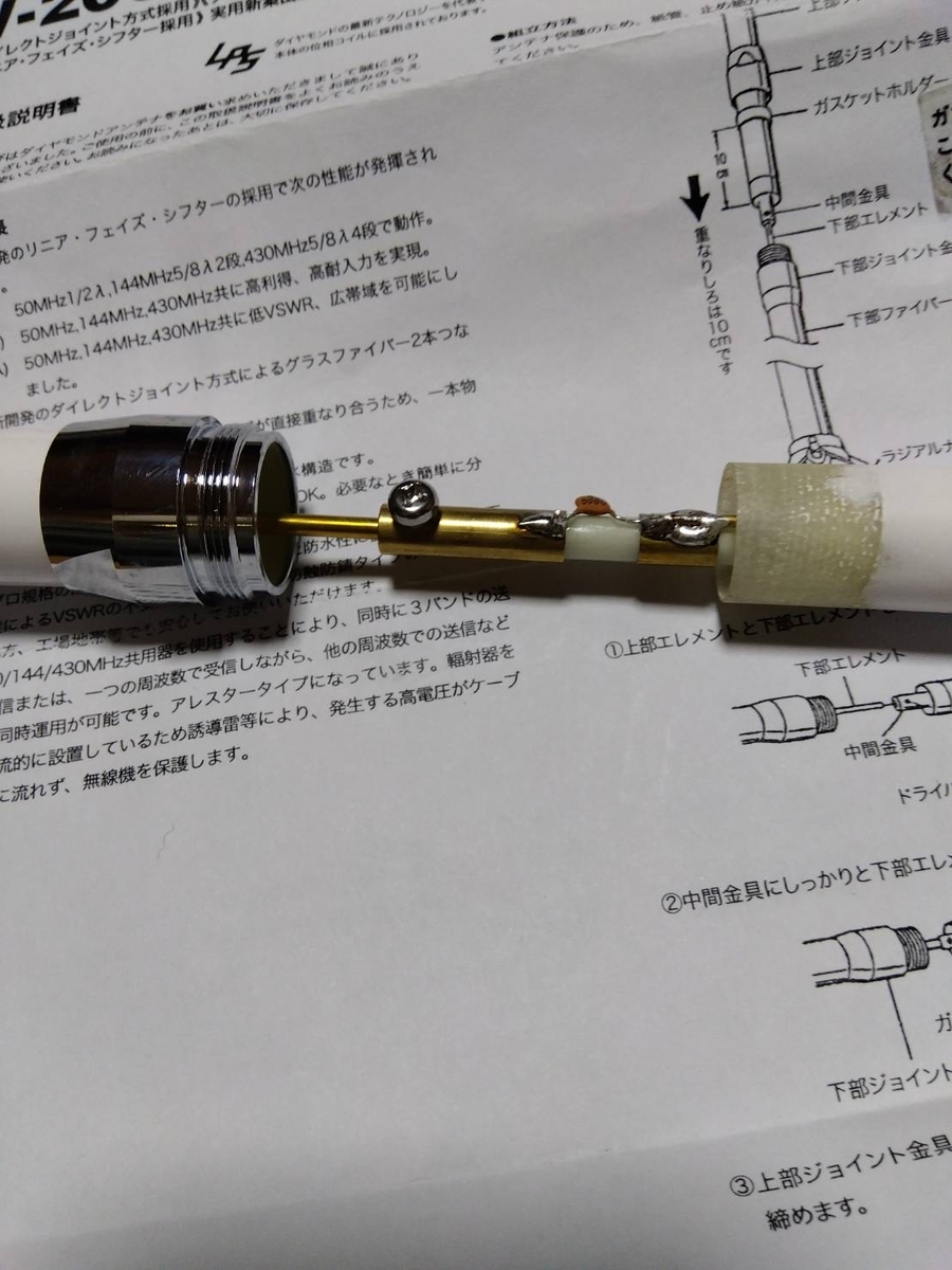 グランドプレーンV-2000設置完了 - POCHIの日記