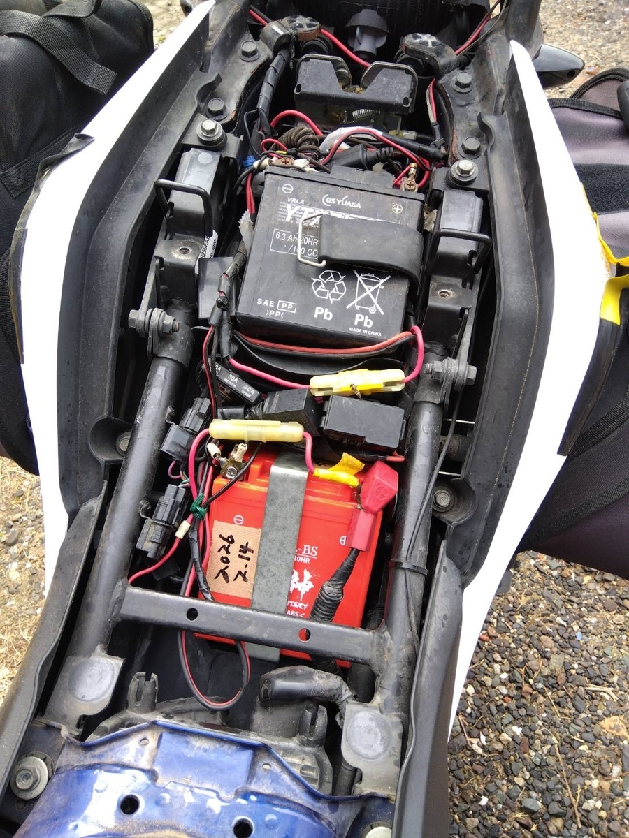 CBR250Rバッテリー交換 - POCHIの日記