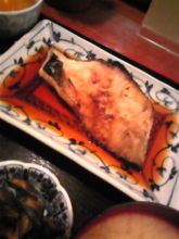 銀だら照り焼き定食＠秋葉