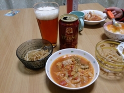 白菜のトマトスープ