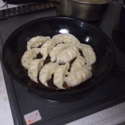 魔法のフライパンで焼きます