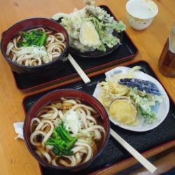 天ぷらうどん