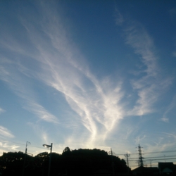 7/22 夕空