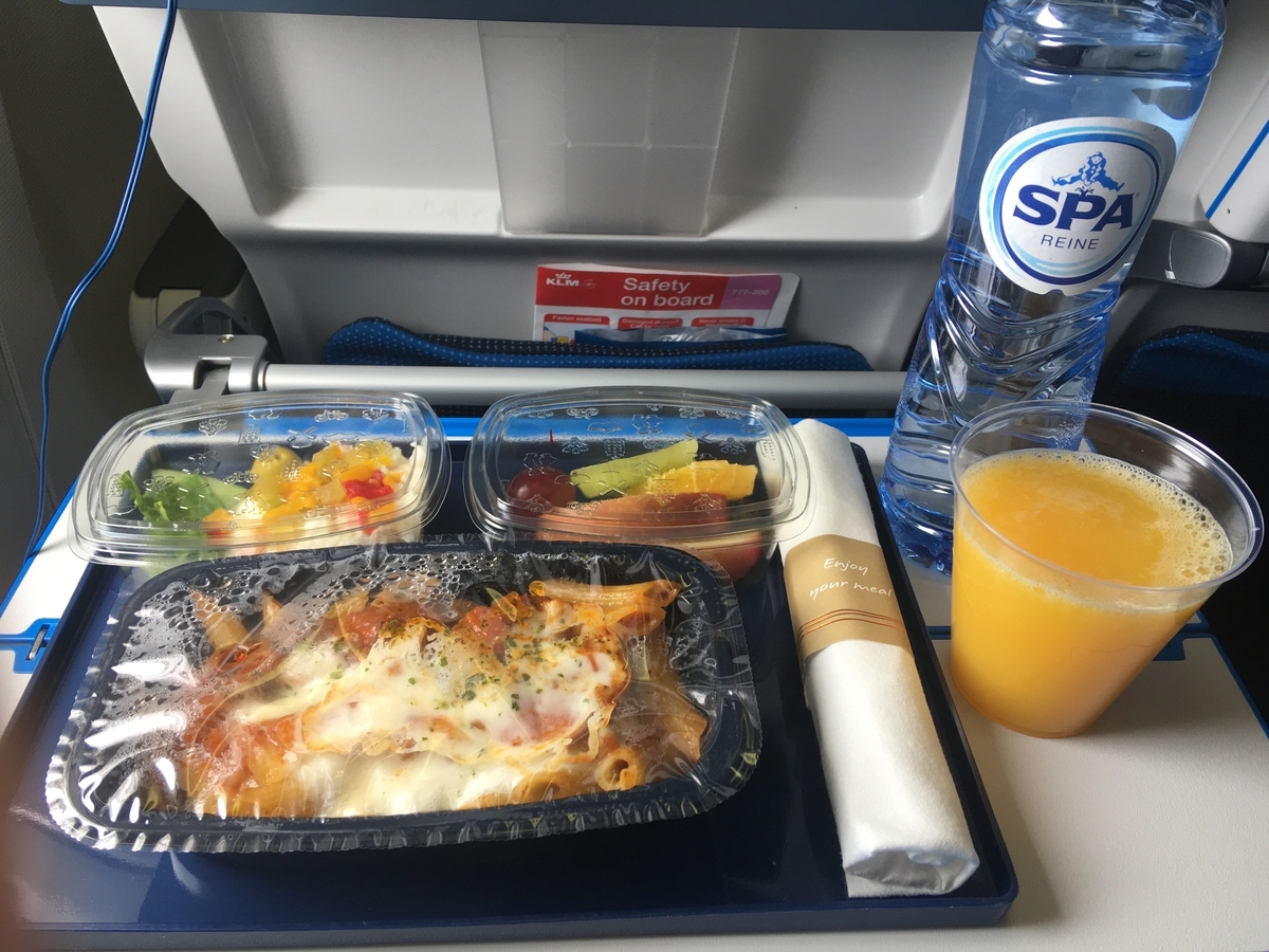 コロナ禍のフライト 東京ーダブリン Klmエコノミー機内食紹介 アイルランド滞在記 21