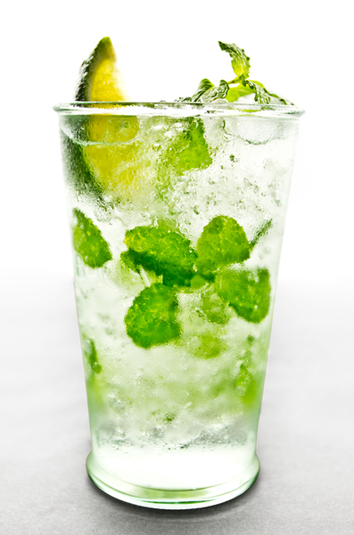 いろんな葉っぱでモヒートを作る ハンバの記事大将