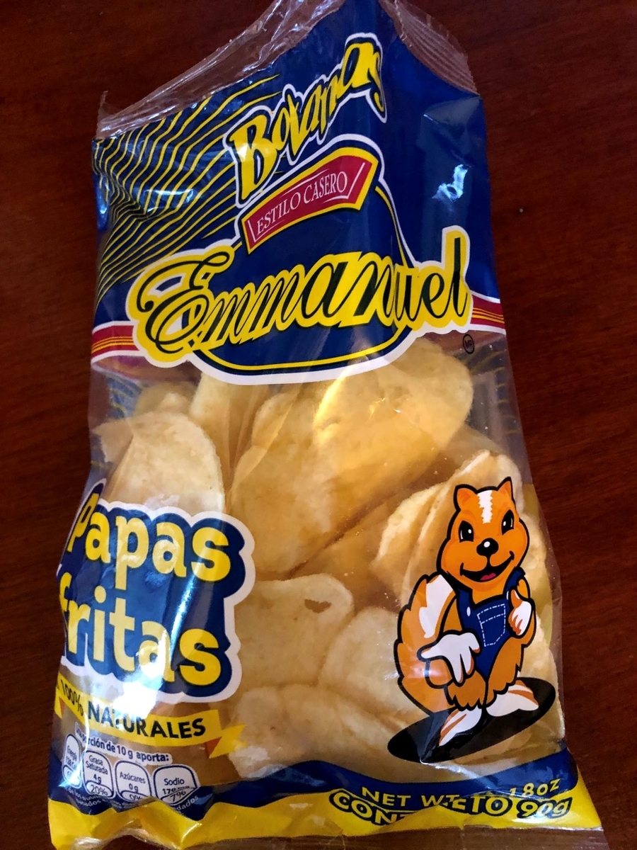 ポテトチップス、エンマヌエル
