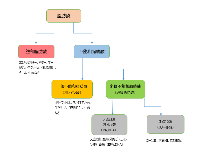 脂肪酸フローチャート