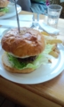 [カフェ]NONカフェのカマンベールチーズバーガー