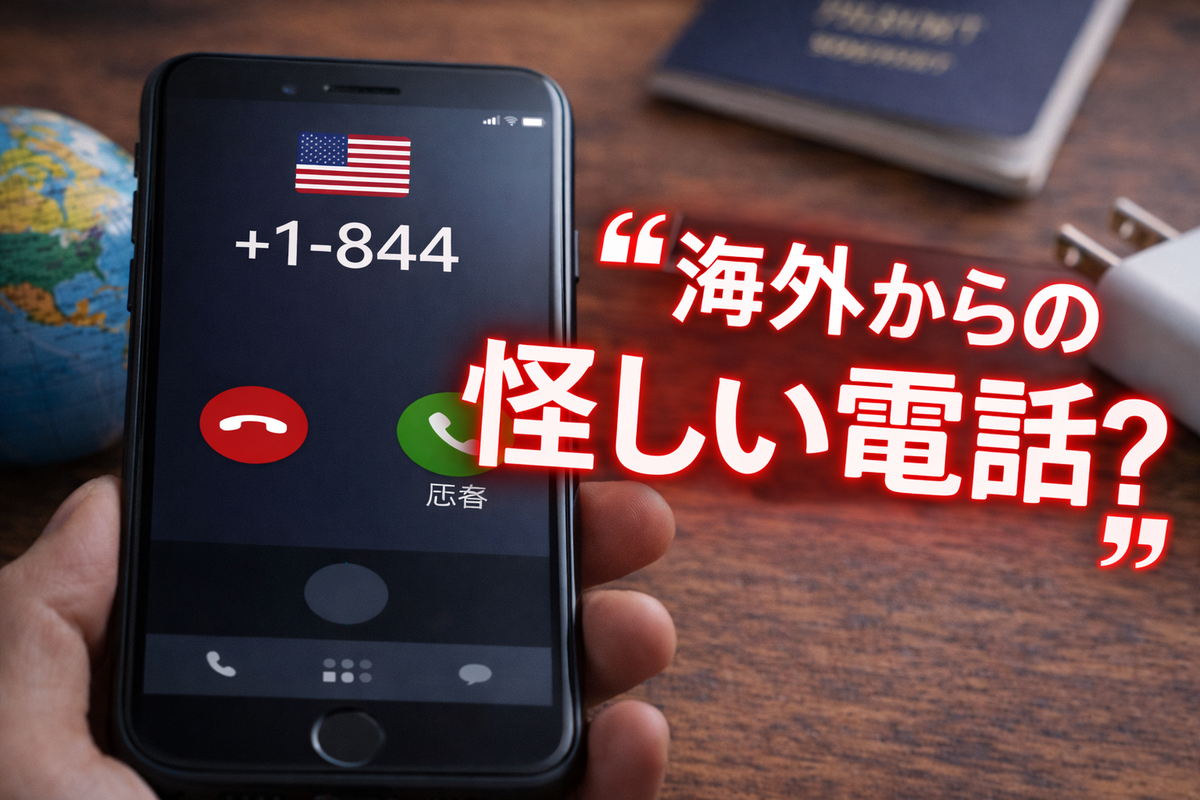 non様　確認用 844電話番号は危険？+1-844から電話が来たときの正体・出るべきか