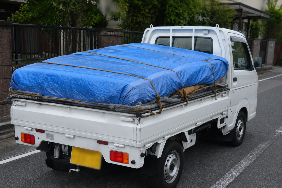 軽自動車でマットレスは運べる？シングル・セミダブルが入るかサイズ 